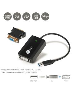 USB 3.0 to DVI/VGA Pro