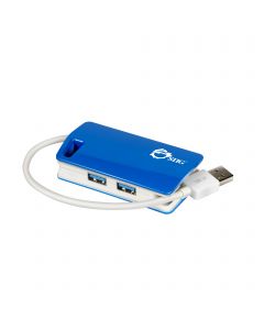 SuperSpeed USB 3.0 4-Port Hub - Cobalt Blue