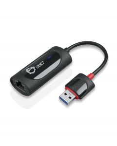 SuperSpeed USB 3.0 Gigabit LAN Adapter - Black