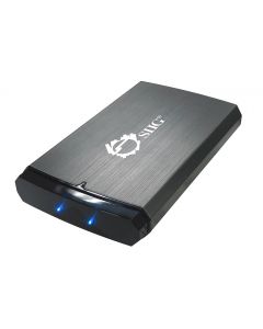 USB 3.0 to IDE/SATA 6Gb/s 2.5" Enclosure Front View