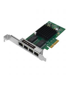 Quad-Port Gigabit Ethernet PCIe 4-Lane Card - I350-T4