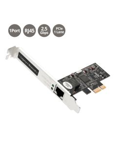 Single 2.5G 4-Speed Multi-Gigabit Ethernet PCIe Card