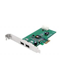 DP FireWire 2-Port PCIe Side View