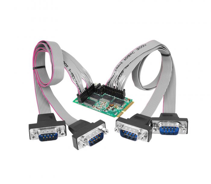 Muttii.com✕4 Multi-32/LPCIe RS232 | Serial Card | PCIe | 시스템베이스
