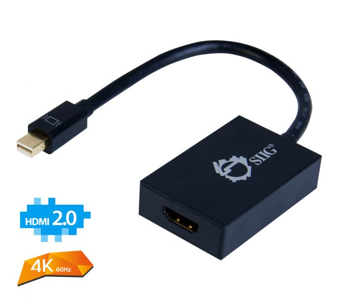 Moden hovedlandet Tolkning Mini DisplayPort 1.2 to HDMI 4Kx2K 60Hz Active Adapter
