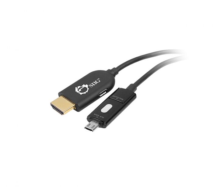 Tænke Forbindelse Begrænset MHL Micro USB to HDMI Adapter Cable