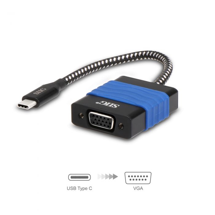 USB-C to VGA Adapter (USB Type-C)
