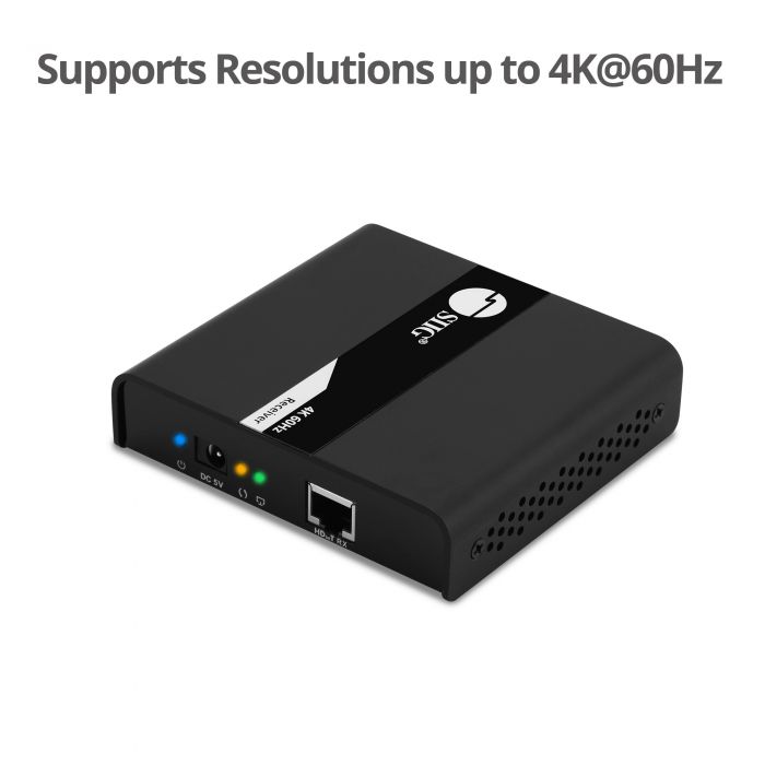 HDMI 2.0 4K 60Hz HDbitT Extender with IR - Receiver