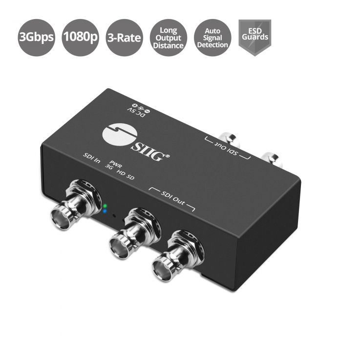 16 x 32 HD-SDI Interface Video Distribution Fiber Optic