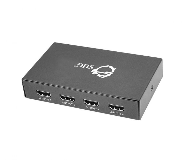 Siig  Inc 4?kx2?K HDMI 4?- port splitter with 3dサポートce-h22?C12-s1 SIIG 4Kx2K HDMI 4-Port Splitter with 3D Supported (CE-H22C12