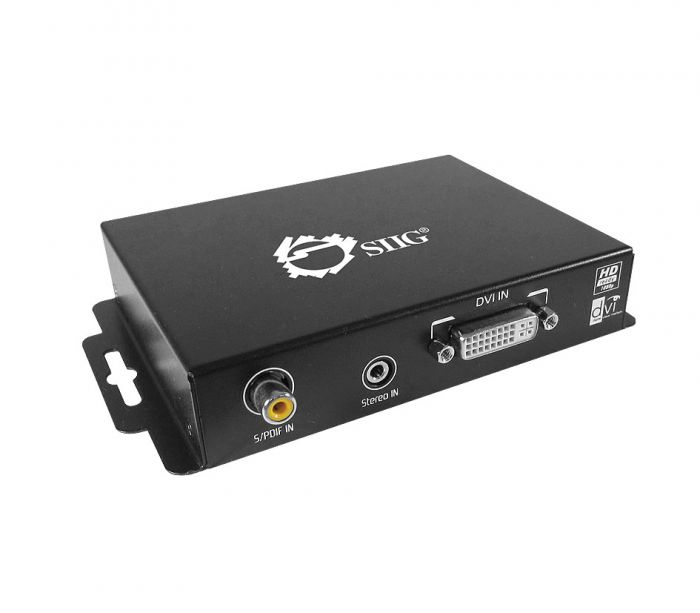 Døds kæbe loft minus DVI & Audio to HDMI Converter