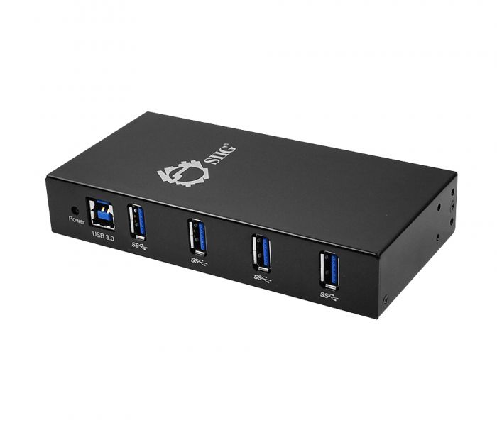 4-Port Industrial USB 3.0 Hub with 15KV ESD Protection