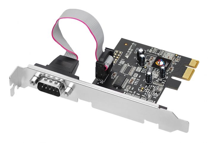 DP 1-Port RS232 Serial PCIe with 16950 UART