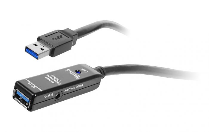 M/F 32.81 ft StarTech USB3AAEXT10M 10m USB 3.0 Active Extension Cable 