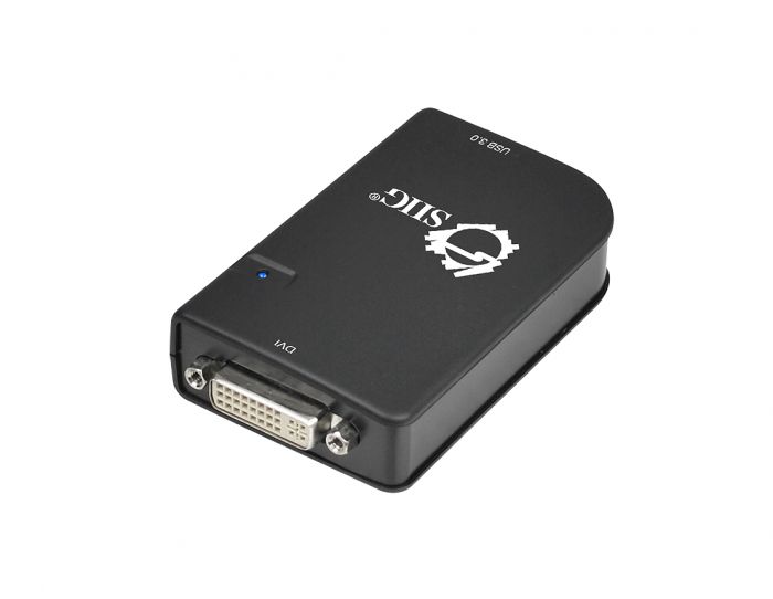 JU-DV0511-S1 SIIG SuperSpeed USB 3.0 to DVI Adapter JU-DV0511-S1 SIIG SuperSpeed USB 3.0 to DVI Adapter