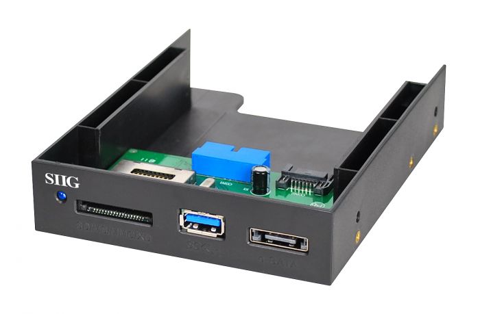 USB 3.0 Internal Bay Multi Card Reader/eSATA