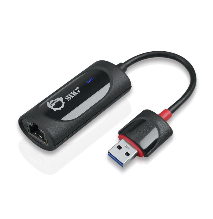 SuperSpeed USB Gigabit LAN Adapter Black