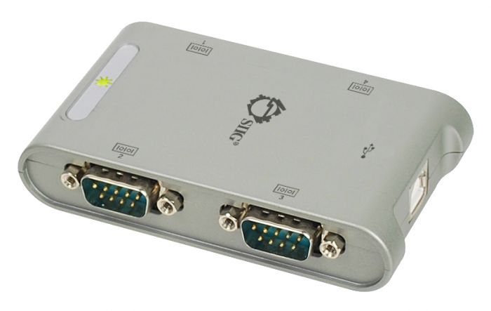 4-Port RS-232 Serial Adapter Hub