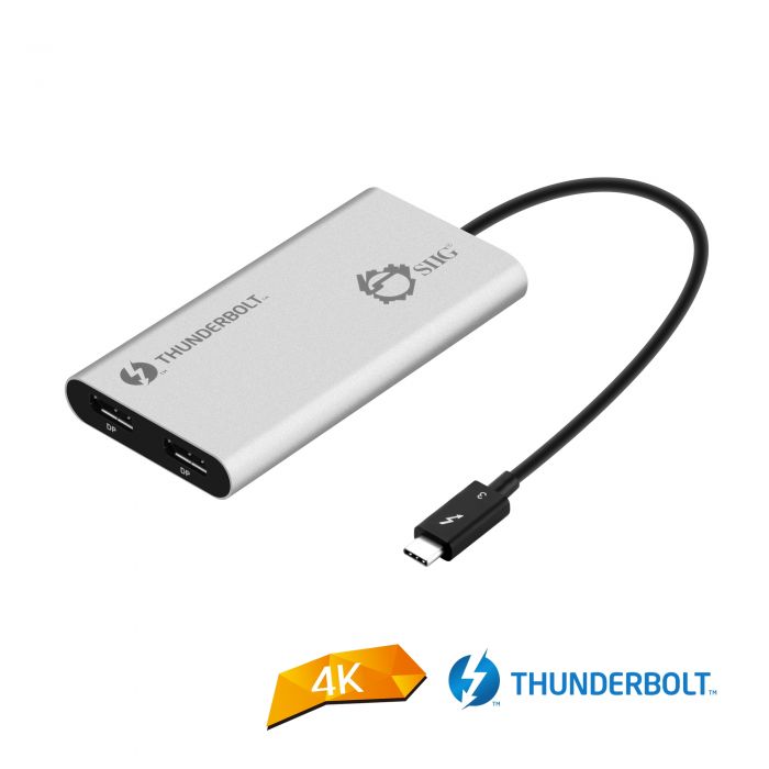 Thunderbolt 2 Thunderbolt 3 - 4 In1 Usb-c À Hdmi Adaptateur