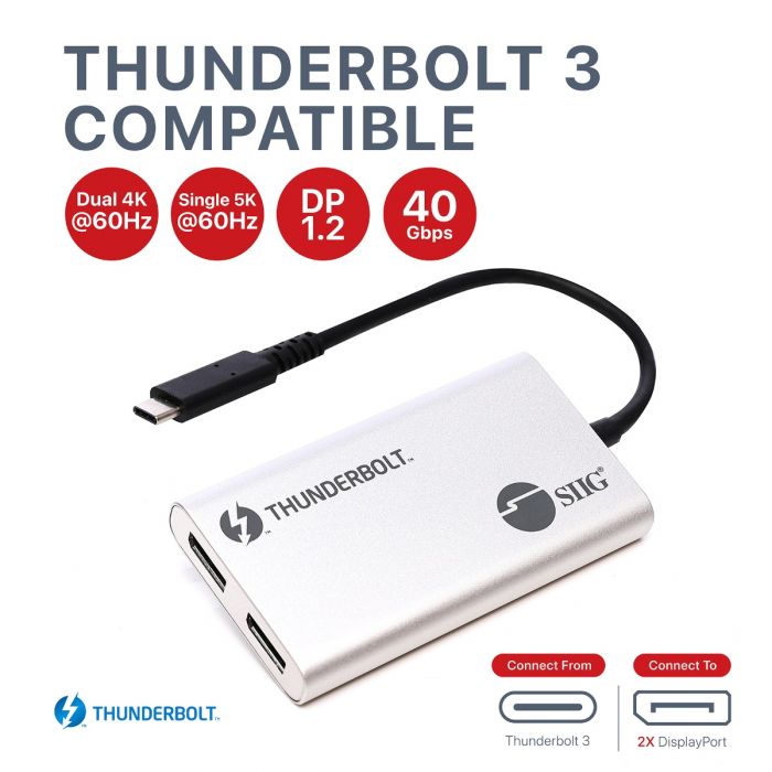 Displayport 1.2 clearance thunderbolt