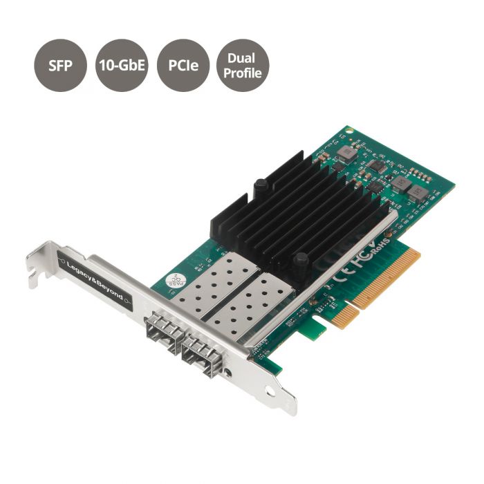 Dual Port 10G SFP+ Ethernet Network PCI Express